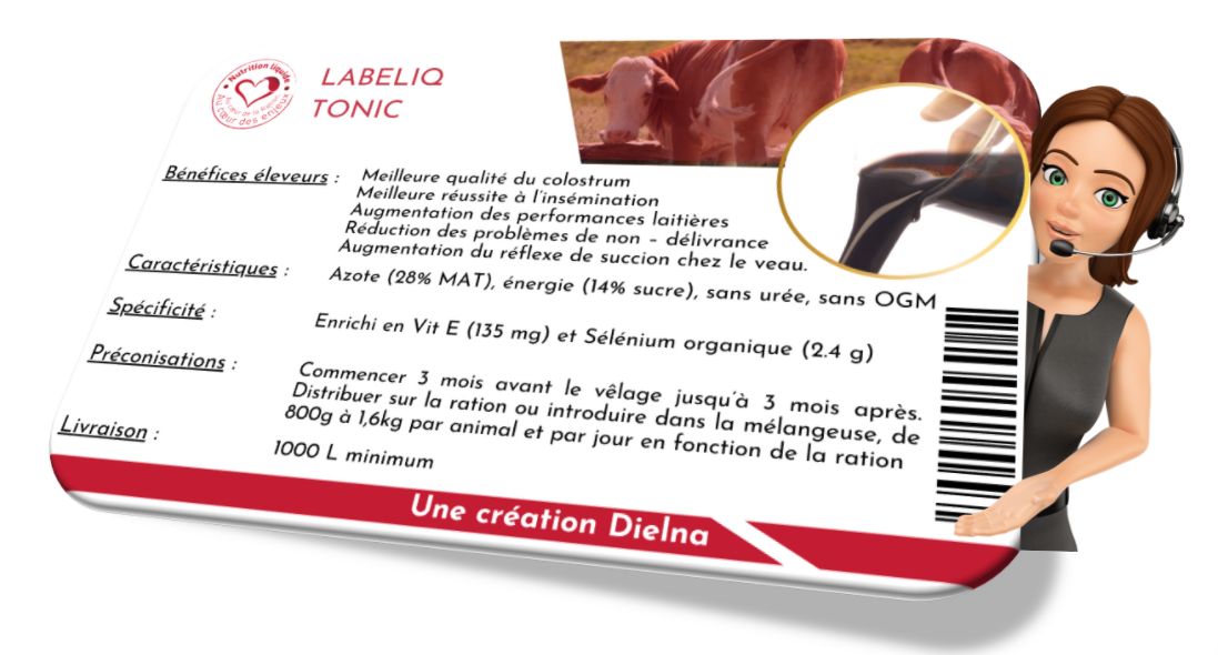 Labeliq Tonic - Bénéfices éleveurs